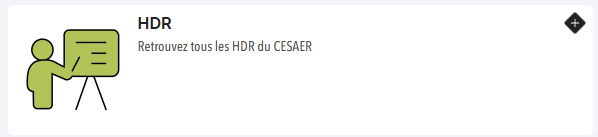 Bouton HDR